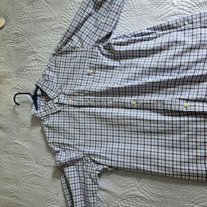 Men's Blue Checkered Shirt